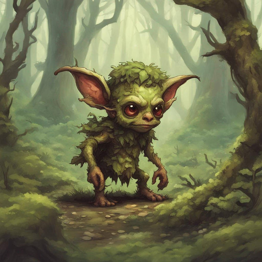 Tree imp in the Old Forest by RobertTheBarry on DeviantArt