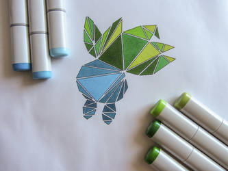 Oddish - triangular art