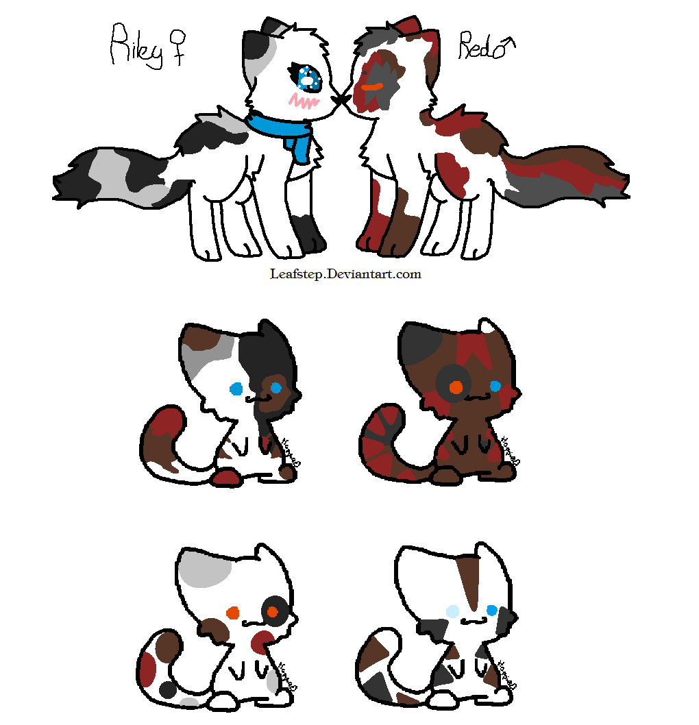 RileyxRed Kittens Adopt[FANCY FREE DAY][1/4 OPEN]