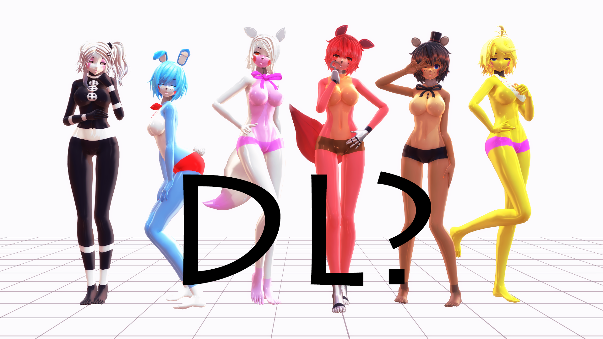 five nights in anime 3D Models to Print - yeggi