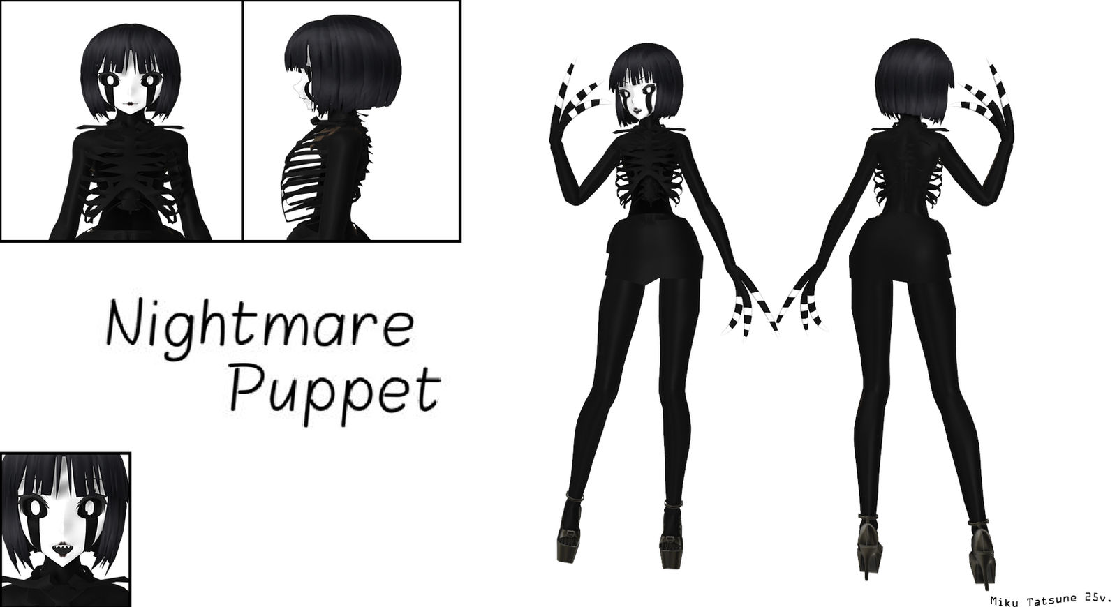 The puppet has got a. Nightmare Puppet.