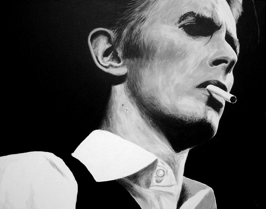 David Bowie as Thin White Duke