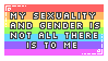 My sexuality and gender are not irrelivant