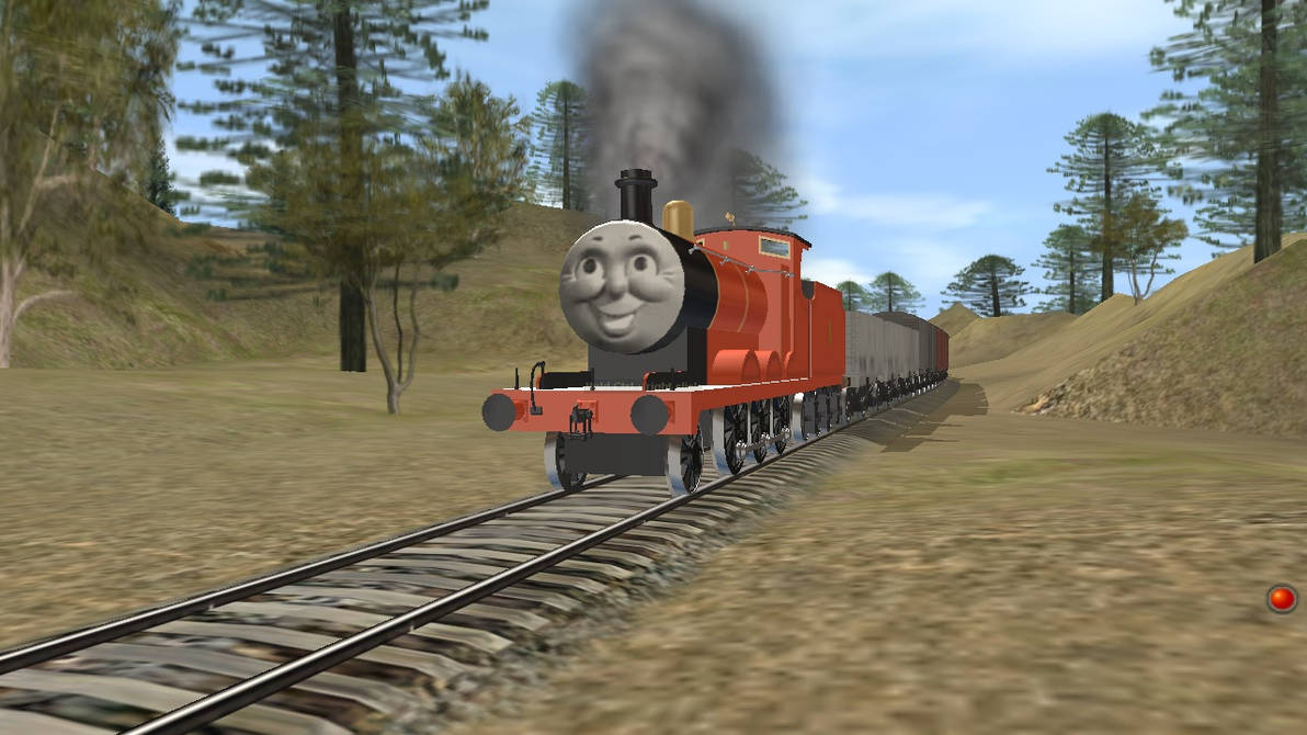 Trainz 2009 - James The Red Engine by RailfansDAOP4 on DeviantArt
