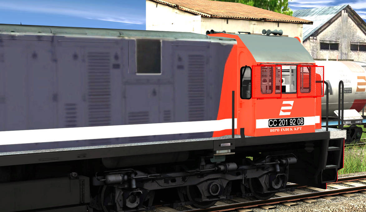 Cc 021 CC 201 92 08 when it was still operational by RailfansDAOP4 on DeviantArt
