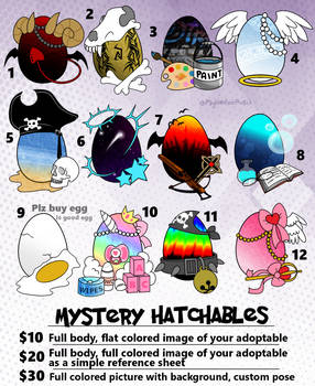 ($10) Mystery Hatchables (OPEN)