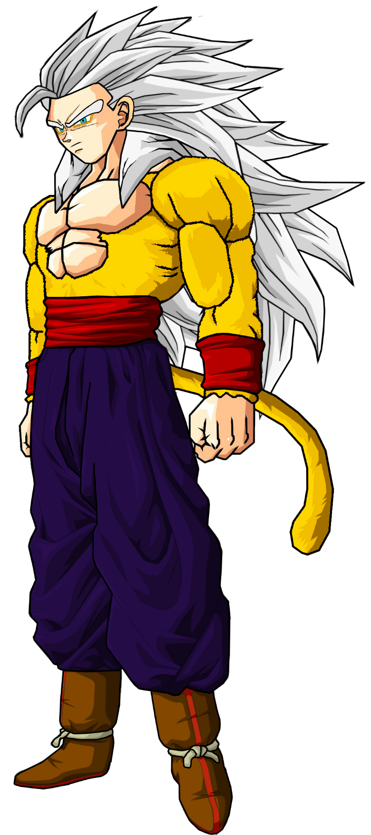 Vegeta SSJ5 Mystic by Menamezapiero on DeviantArt