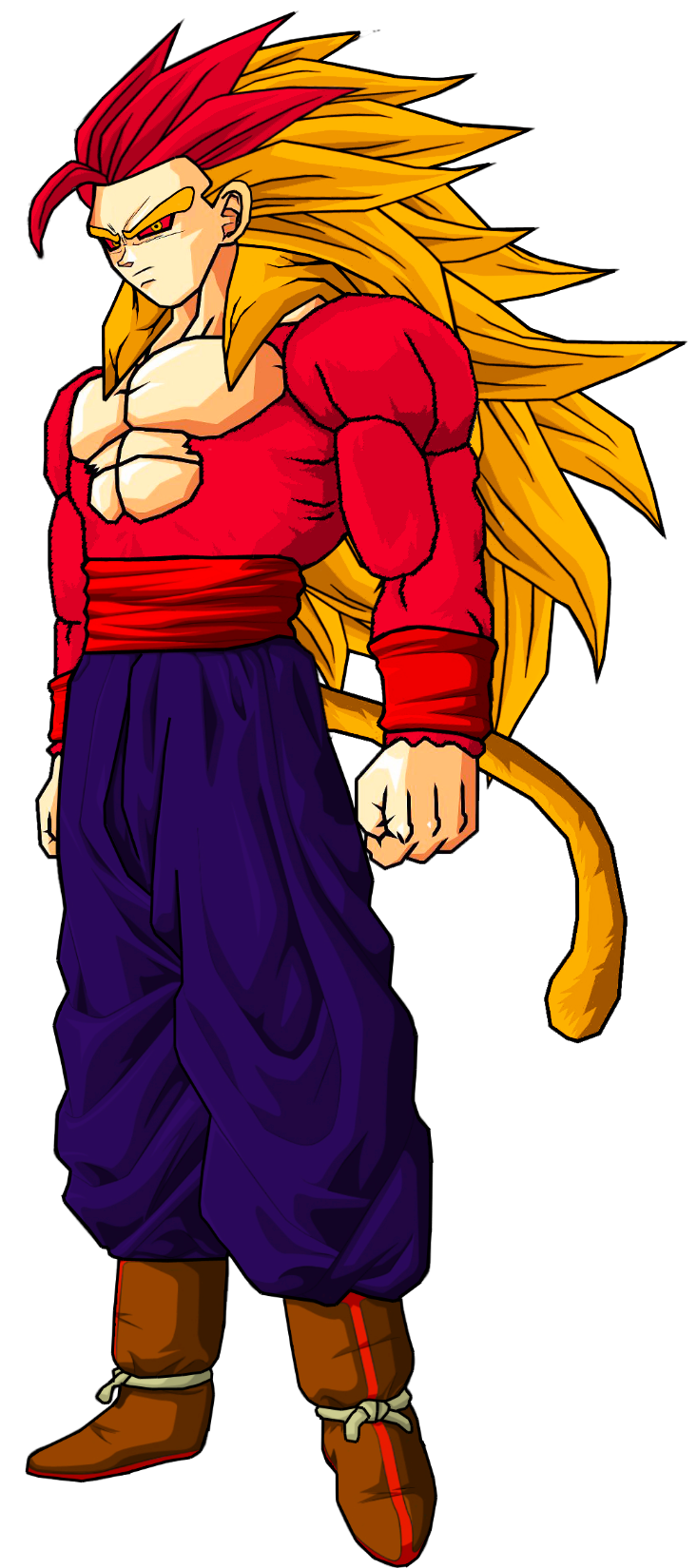 Goku AF - Super Saiyajin 6 Negativo (SSJ7 Fase 6) by SebaToledo on  DeviantArt