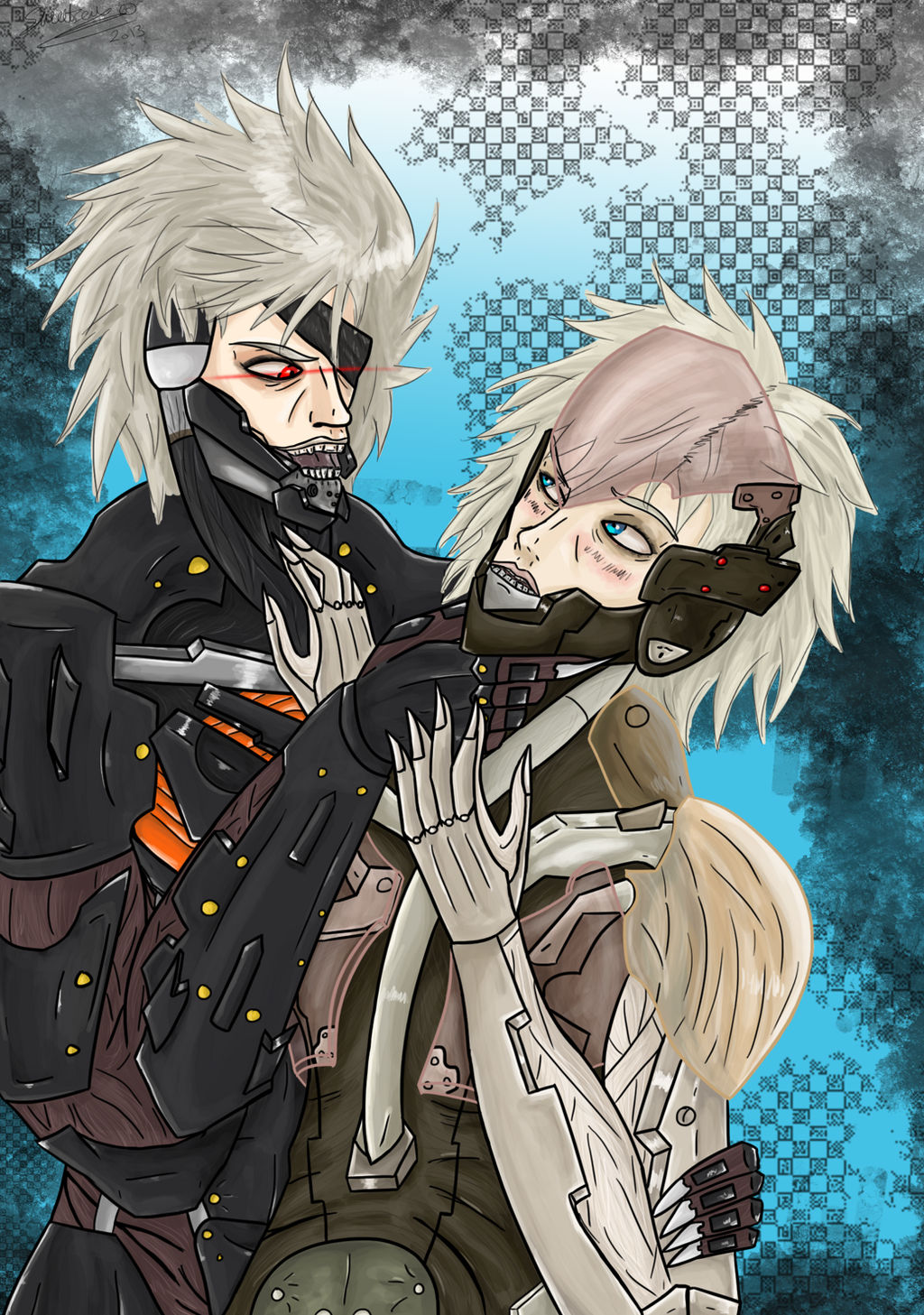 Raiden MGRX Raiden MGS4 AT by Darkredrage on DeviantArt