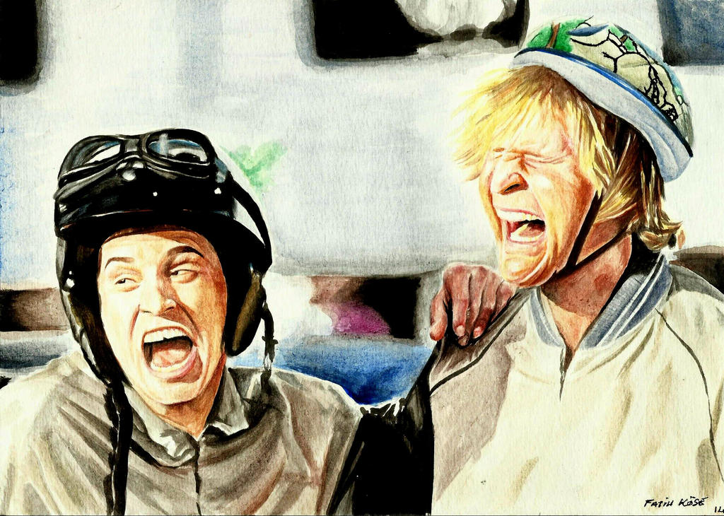 Watercolor Work ( Dumb and Dumber )