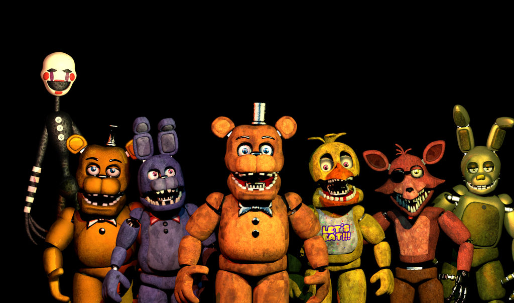 Fredbear s Family Diner Animatronics By FreemanRU On DeviantArt fredbear-s-family-diner-animatronics-by-freemanru-on-deviantart