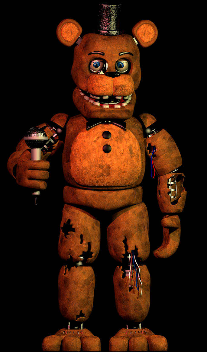 Сломанный Фредди из FNAF 2