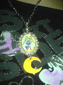 Sailor Moon glass necklace