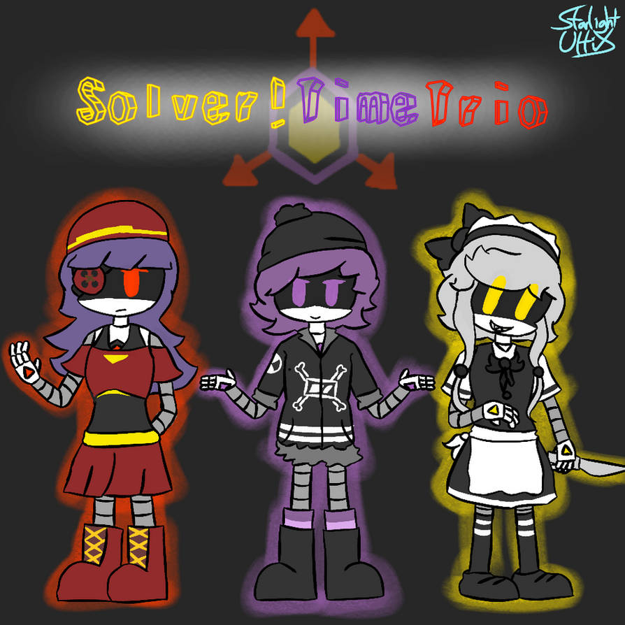 Solver Trio Solver!Time Trio (Bad time trio but Murder drones) by ItzUlzyX on ...