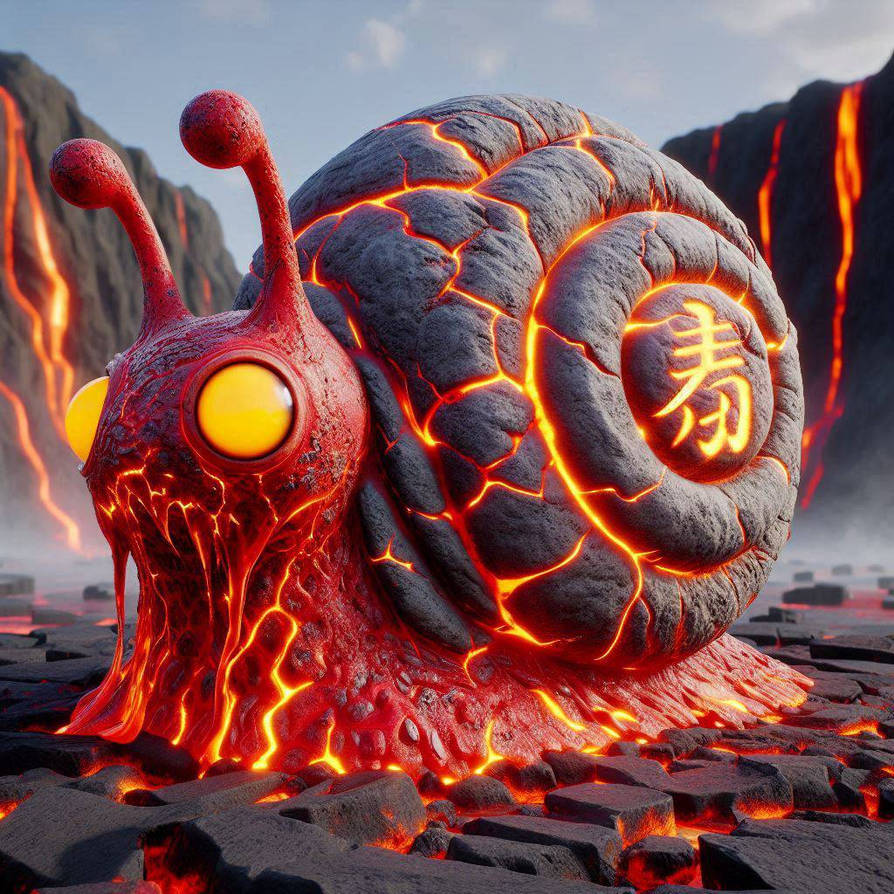 Shell Monsters a shell and lava snail base monsters by monsterworld97 on DeviantArt