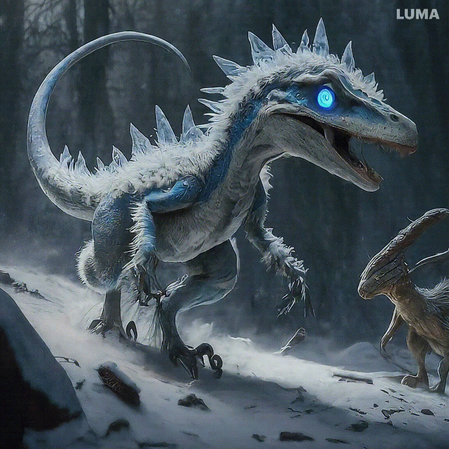 A monster base raptor and ice by monsterworld97 on DeviantArt