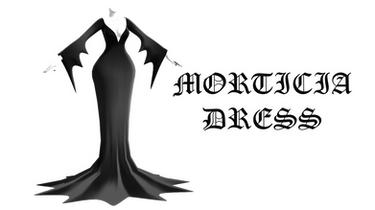 MMD DL : Morticia dress download