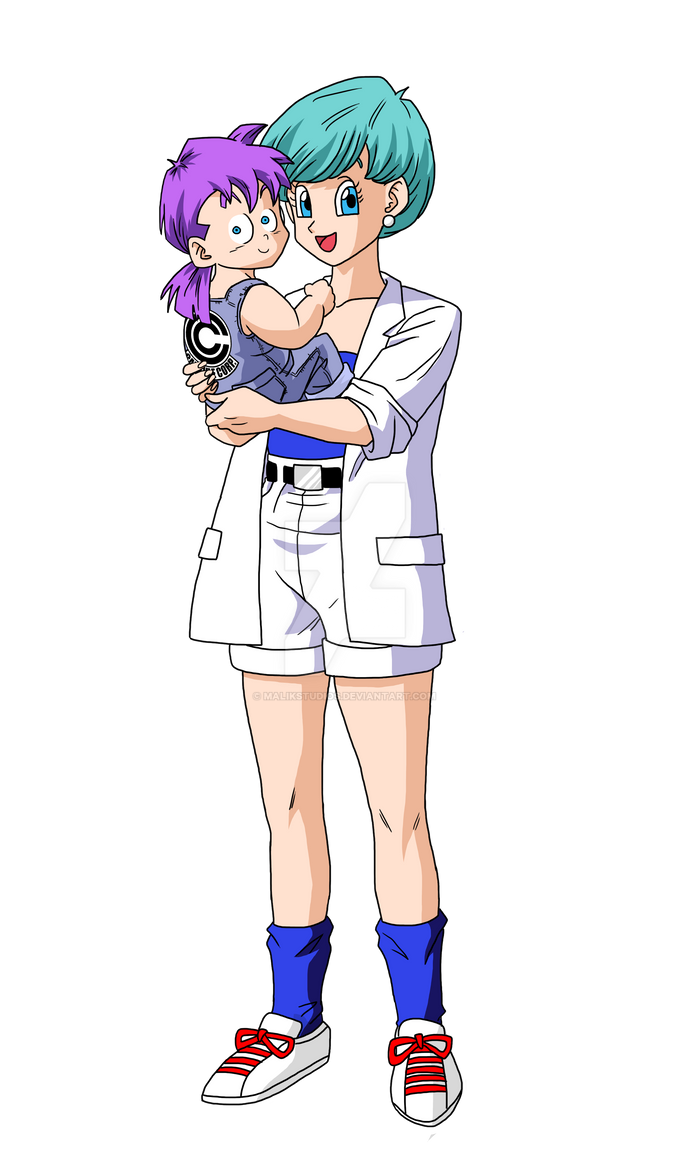 Bulma and Gohan by MalikStudios on DeviantArt