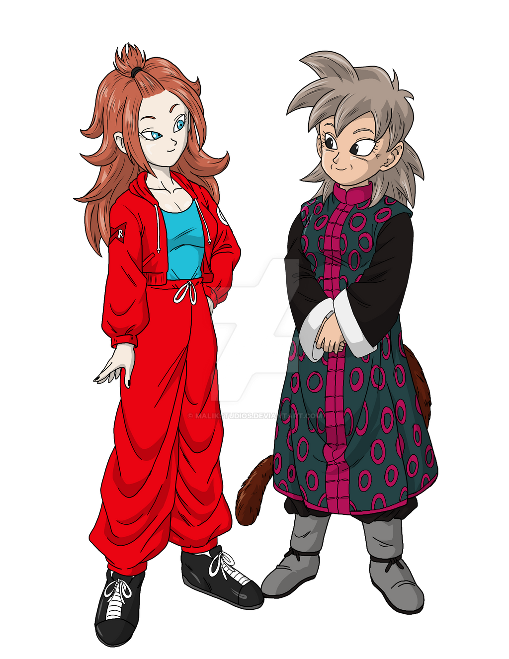 Android 21 and Granny Gine by MalikStudios on DeviantArt