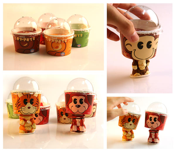 Ice cream cup BOBBLERS