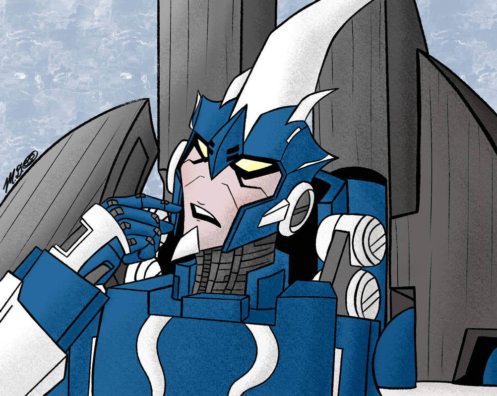 Thinking Riptide (Transformers MTMTE) by XxMelissaBlazexX on DeviantArt