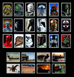 Topps Galaxy 6 Sketch Cards C