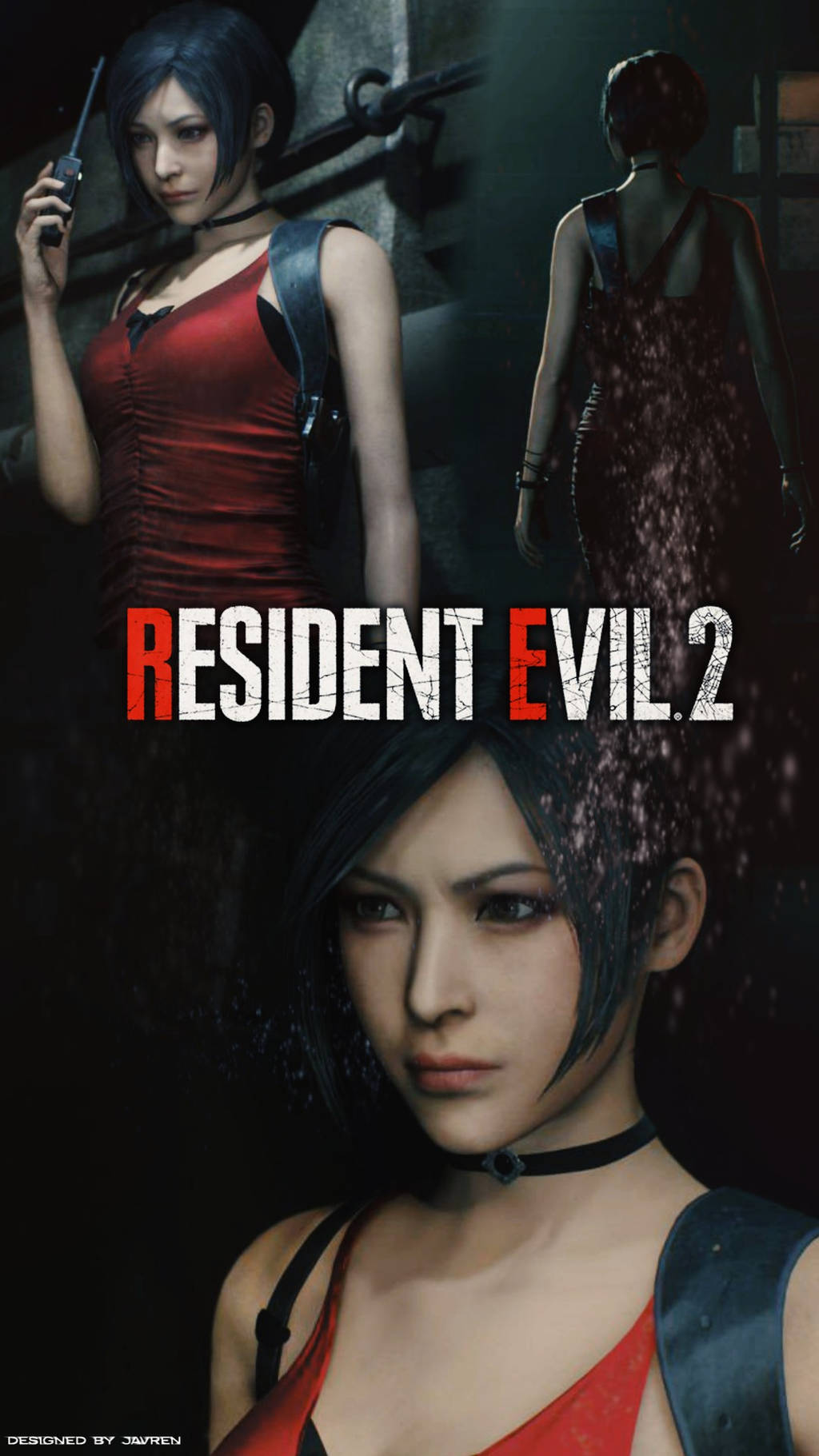 Resident Evil 2 Remake Ada Wong Mobile Wallpaper By Javrengraphic