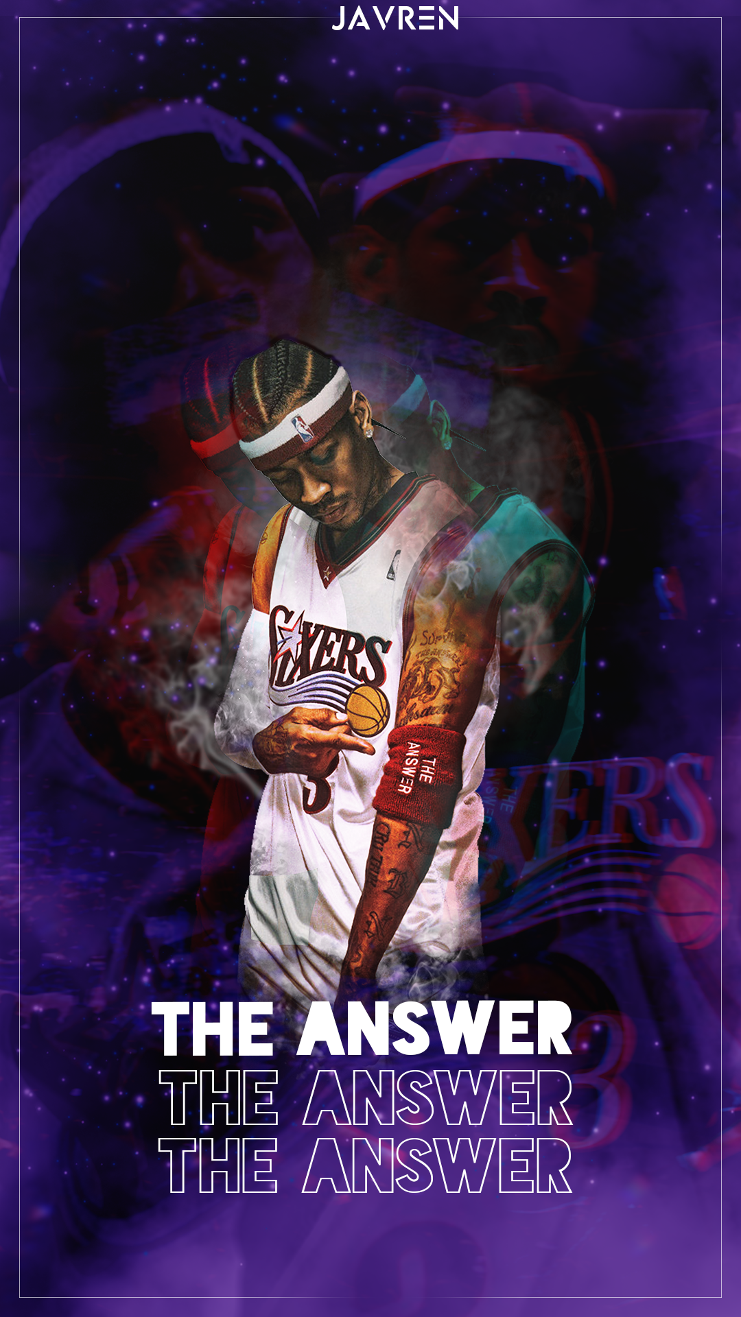 Allen Iverson Wallpaper V2 By Javrengraphic On Deviantart