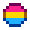 pansexual pride button | f2u