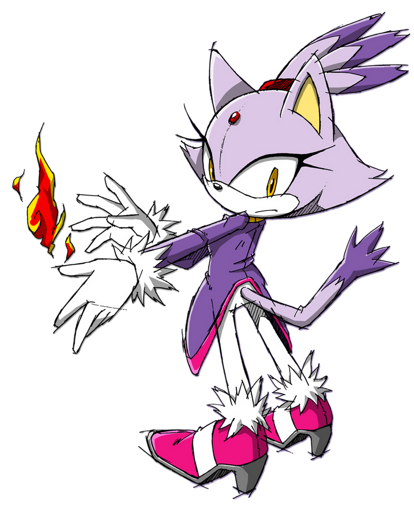 Blaze the cat vector 2 by shakimberryjr2007 on DeviantArt