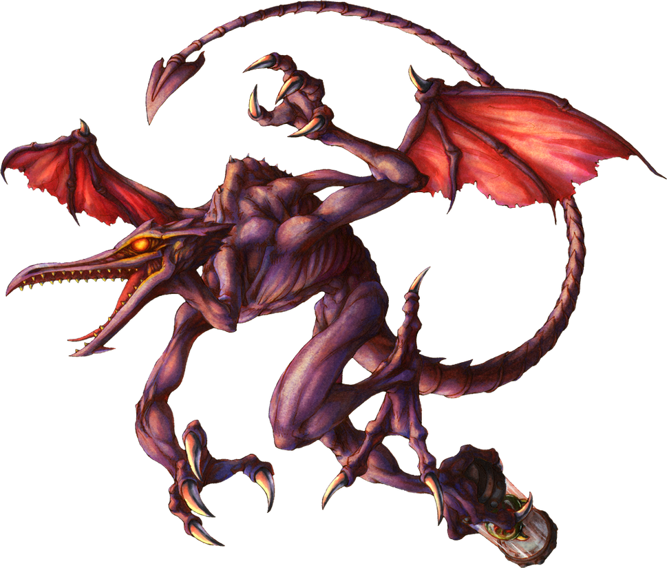 Cyborg Ridley Ridley (Metroid) vector 2 by shakimberryjr2007 on DeviantArt