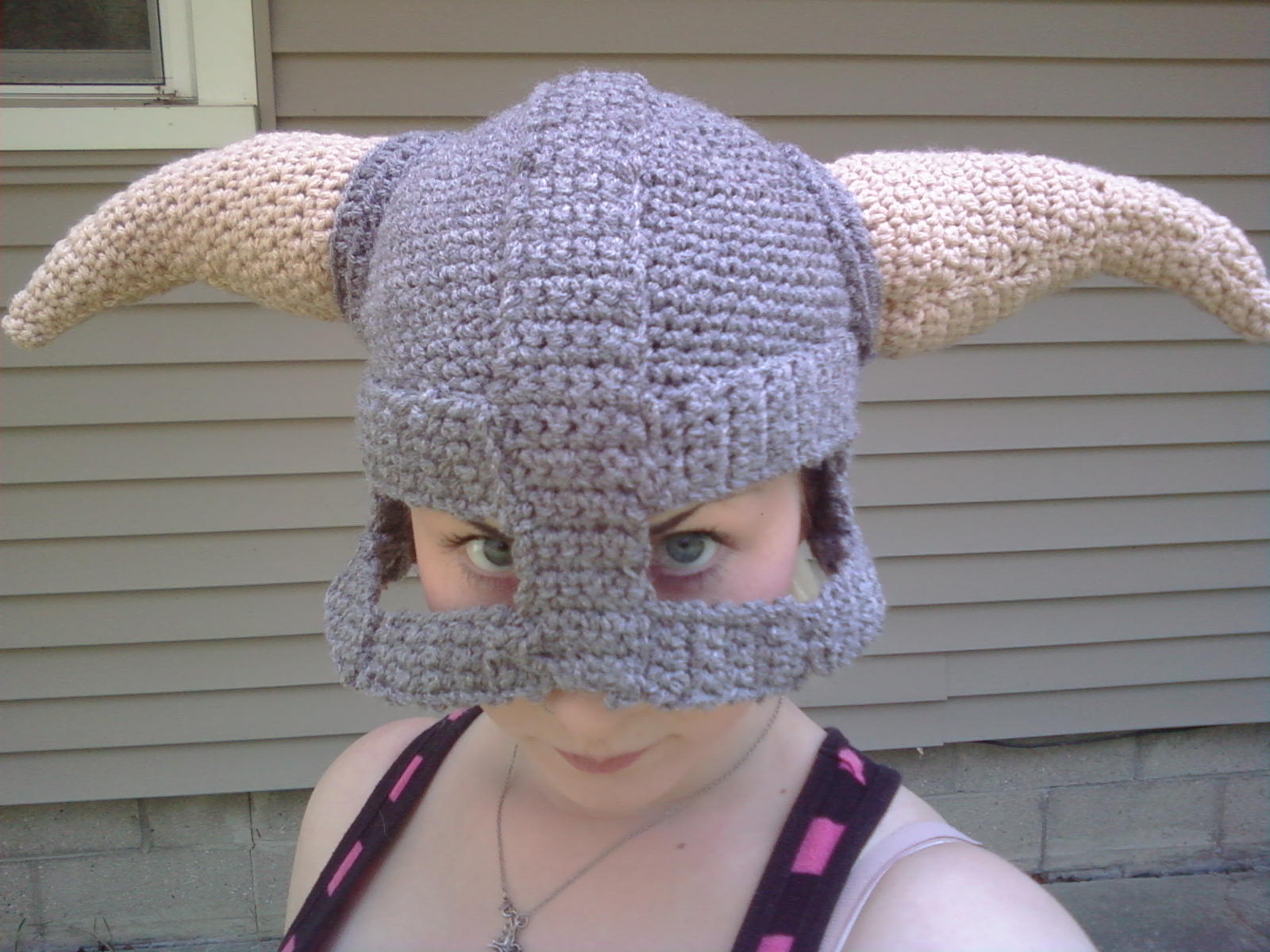 Crochet Skyrim Helmet