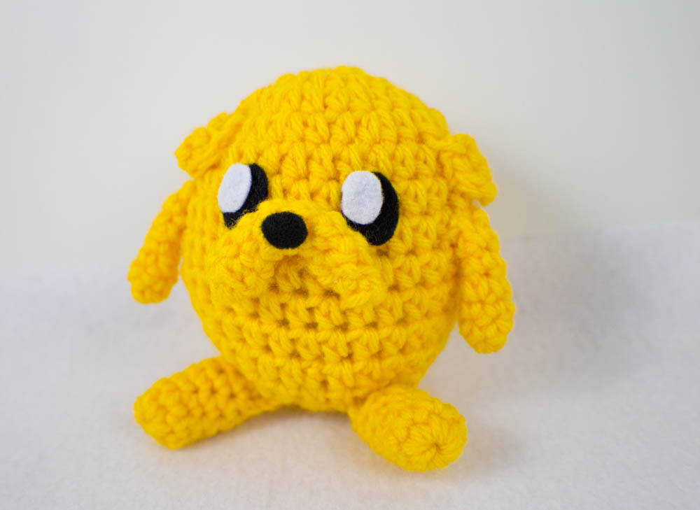 Crochet Jake the Dog Amigurumi