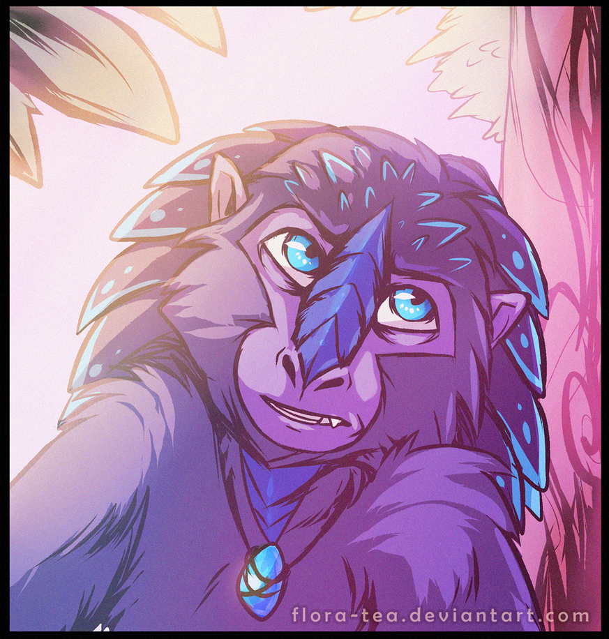 Angelic Comic Style Mimic With Bikuta by Flora-Tea
