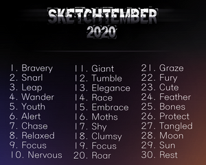 Sketchtemper 2020 Prompts