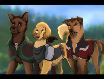 SWTOR Dog AU - Trio