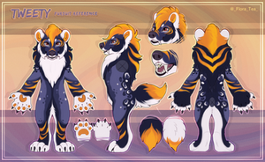 Tweety Fursuit Ref (comm)