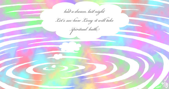 Haikutoon - Spiritual Dream Bath