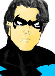 Nightwing Colored