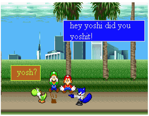 hey yoshi...