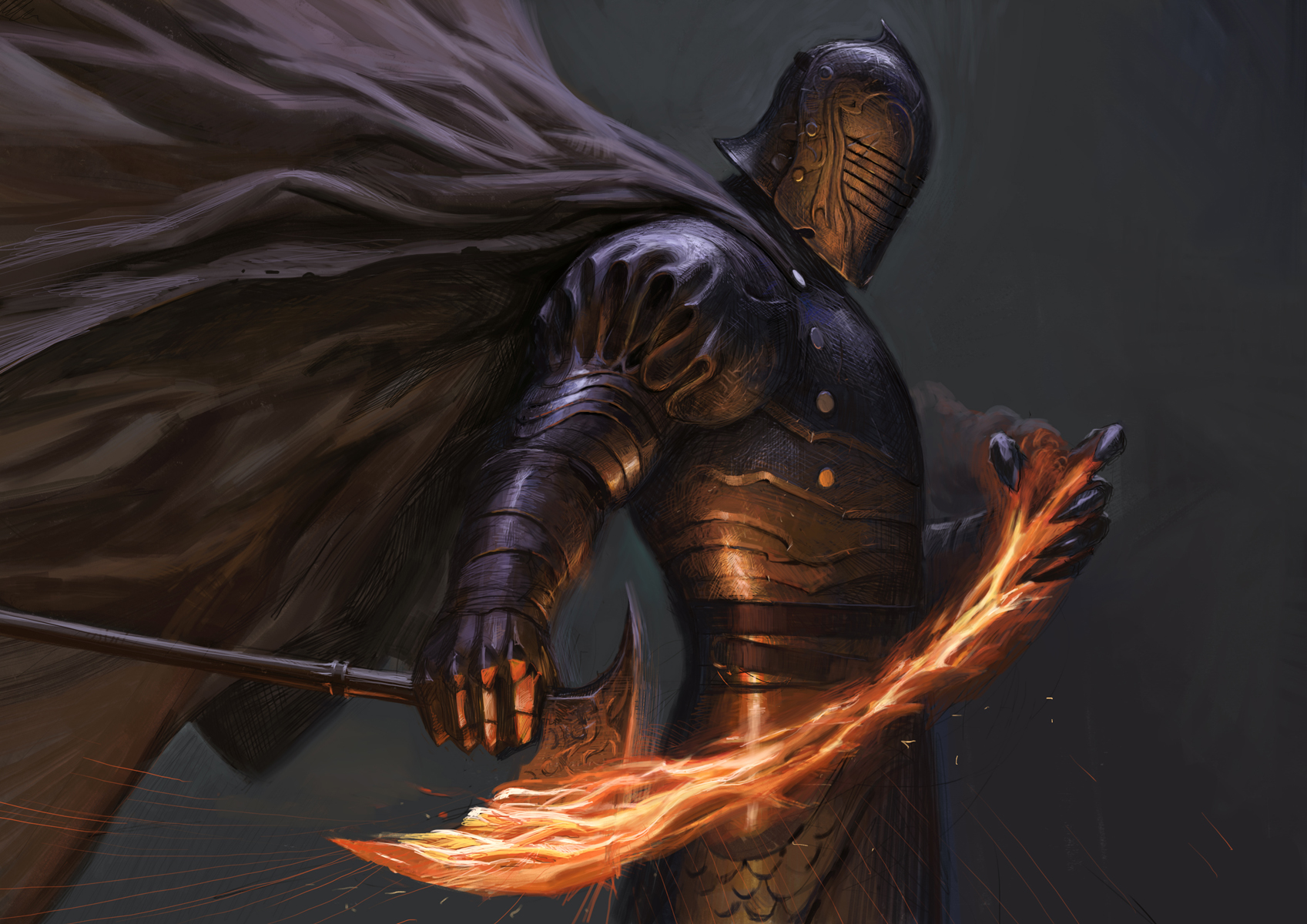 Pyromancer Knight by Haco1 on DeviantArt