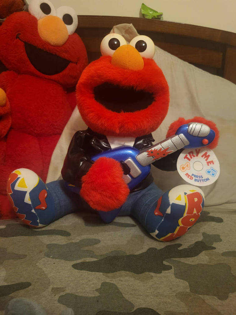 Elmo Rocke Rock n roll elmo sesame street by boomispizzafiesta on DeviantArt