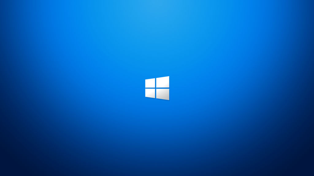 Windows 10 Curious Blue Wallpaper 768p