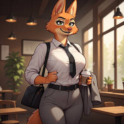 Diane Foxington - coffee shop
