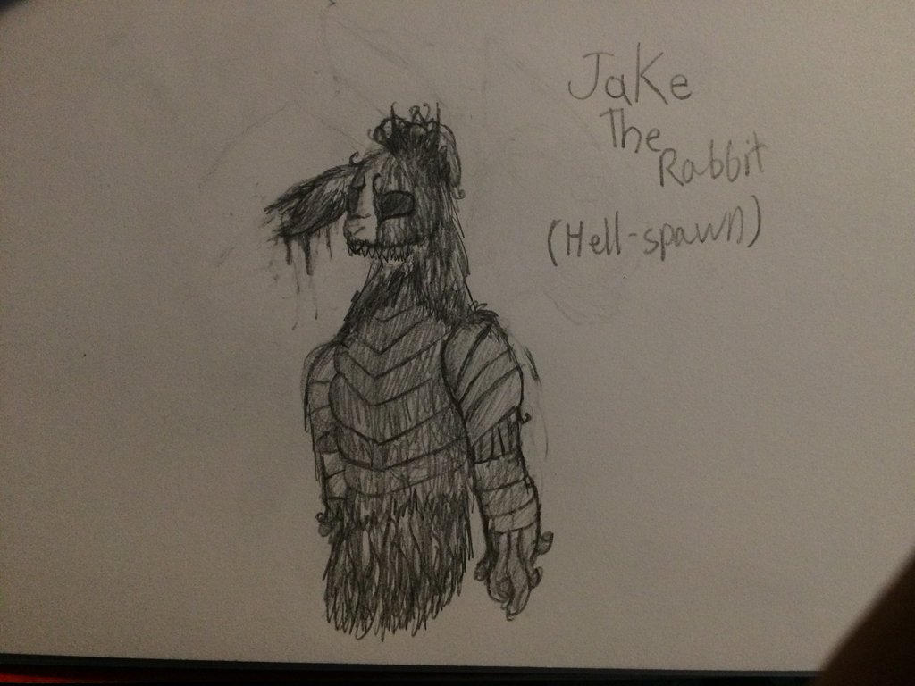 Jake the Rabbit (hell-spawn) by PlushCat42 on DeviantArt