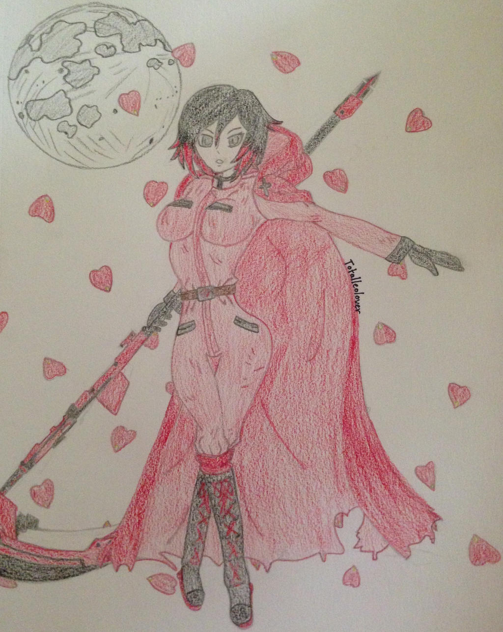 Future Ruby Rose (color) by VinPhu1 on DeviantArt