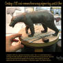 Creating a 1:12 scale armoured bear #1