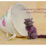 Miniature Chessie sculpture