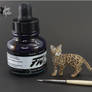 Miniature Bengal Cat sculpture