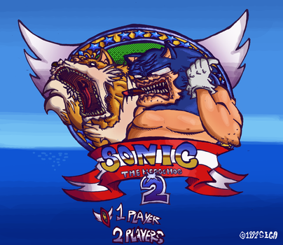 Sonic the Hedgehog 2 by Kierano4